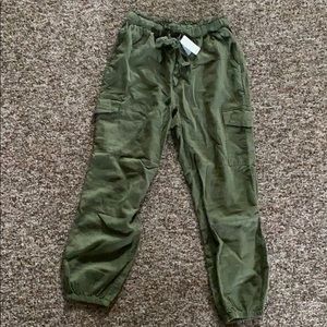 NWT Aerie Linen Joggers